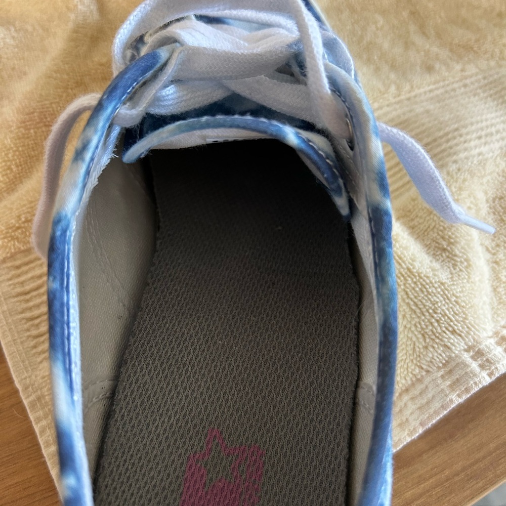 Superga Blue and White Women's Sneakers